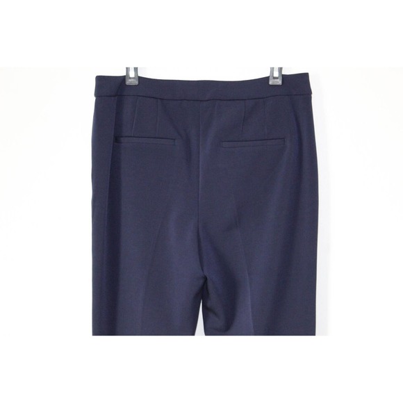 White House Black Market Essential The Slim Pants Navy Blue Women's 12 H13943 - Picture 7 of 12